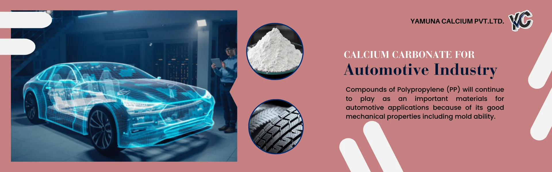 calcium carbonate for automotive application manufacturer in india