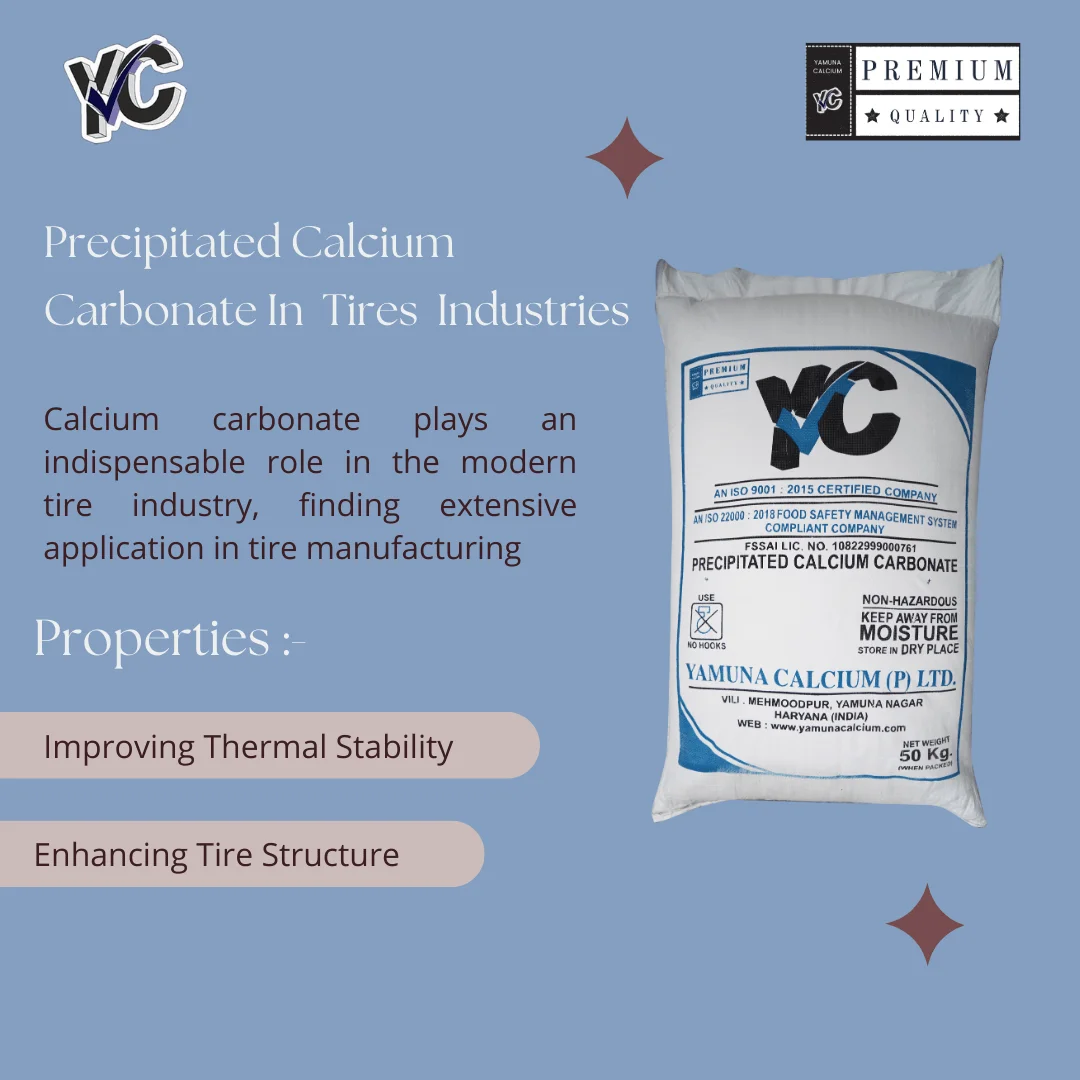 calcium carbonate for tires industry in india