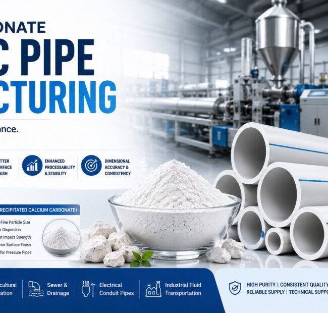 Calcium Carbonate for PVC pipe